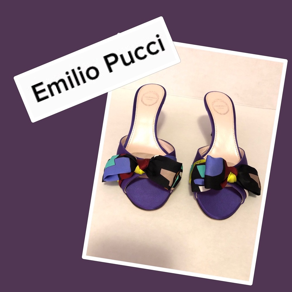 Emilio Pucci mule heel